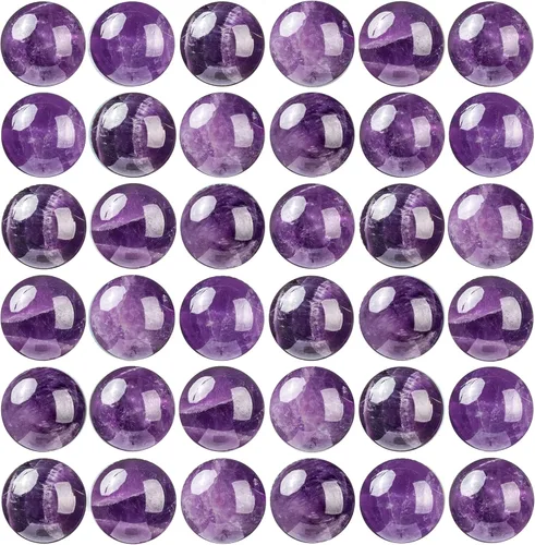 Vista 7 de 100 piezas de cuentas de piedra natural de 6 mm, turquesa africana redonda, cuentas sueltas de gema con cordón elástico para hacer pulseras