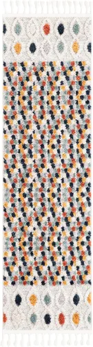 Vista 24 de Rugs.com Cherokee Collection - Alfombra alta negra de 2 x 3 pies perfecta para entradas, cocinas, rincones de desayuno, piezas de acento