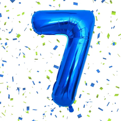 Vista 197 de Smlpuame - Globos grandes de 40 pulgadas de números del 0 al 9, globos numéricos para decoración de fiesta de cumpleaños, globos de helio
