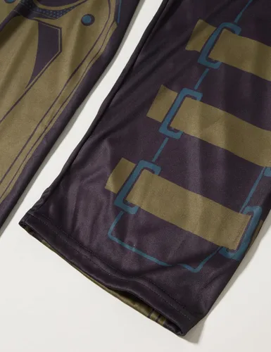 Vista 4 de Disfraz de Robin para hombres adultos, de Arkham City, multicolor, grande