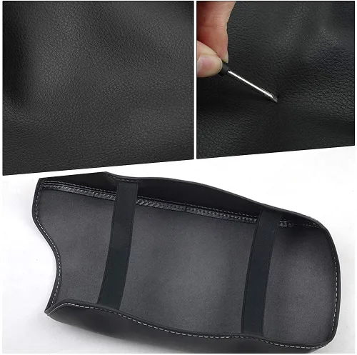 Vista 7 de INTGET Cubierta de Reposabrazos de Consola Central para Accesorios Ford Ranger 2019 2020 2021 2022 2023 Interior de Cuero Cubierta de Consola