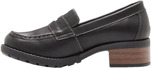 Vista 4 de Eastland Holly Penny Mocasines para mujer Negro