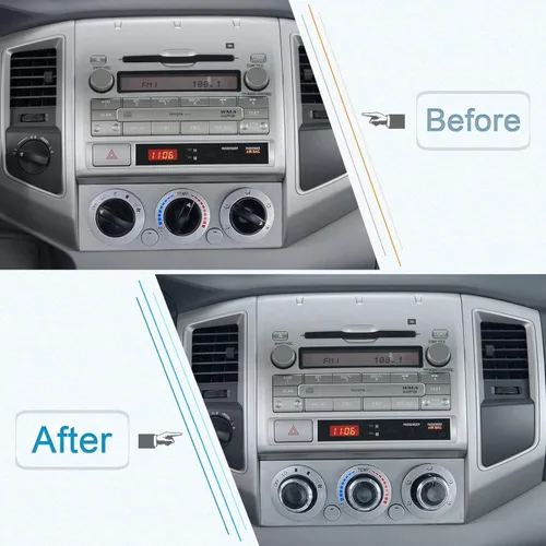 Vista 2 de JDMCAR Compatible con Toyota Tacoma 2005-2015 A/C botón de control de aire acondicionado, perilla de control de HVAC, perilla de control