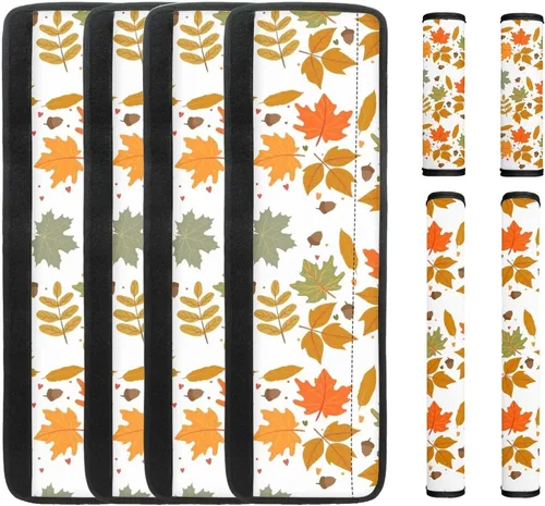 Vista 32 de DISNIMO Fundas para manija de puerta de refrigerador con calabaza otoñal, 8 piezas Kithchen para nevera, microondas, horno, lavavajillas, protector