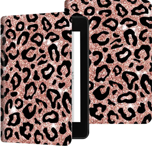 Vista 11 de Funda para Kindle de 10ª generación 2019, funda ligera y ultrafina para Kindle de 10ª generación, funda de piel sintética con soporte ajustable