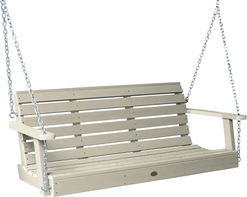 Vista 25 de highwood Weatherly - Columpio para porche, 4 pies, color negro