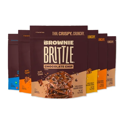 Vista 13 de Paquete surtido de brownie con chispas de chocolate (120 calorías por onza)