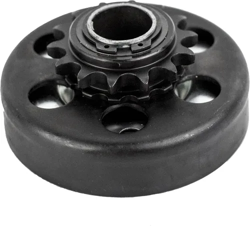 Vista 2 de Clutch centrífugo, calibre 1" 14T, 14 dientes para cadena 40,41,420 hasta 8HP, 2300 RPM