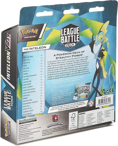 Vista 3 de Pokemon TCG: mazo de batalla de la liga Inteleon VMAX