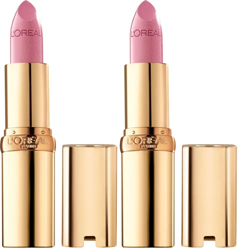 Vista 32 de L'Oreal Paris Colour Riche Original - Lápiz labial cremoso e hidratante satinado con aceite de argán y vitamina E, volcánico, 1 unidad