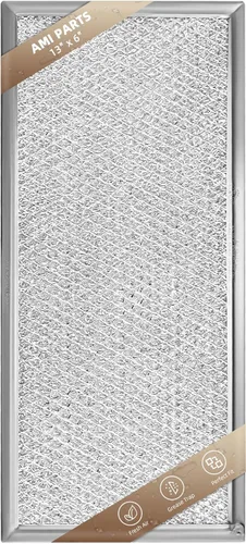 Vista 7 de AMI PARTS - Filtro de grasa para microondas Whirlpool W10208631A, aproximadamente 13 x 6 pulgadas (paquete de 4)
