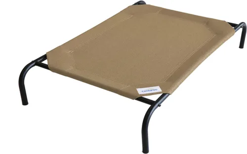 Vista 17 de Coolaroo Cama elevada para perros original - Cama transpirable para mascotas fuera del suelo con tela refrigerante, alivio articular y tela
