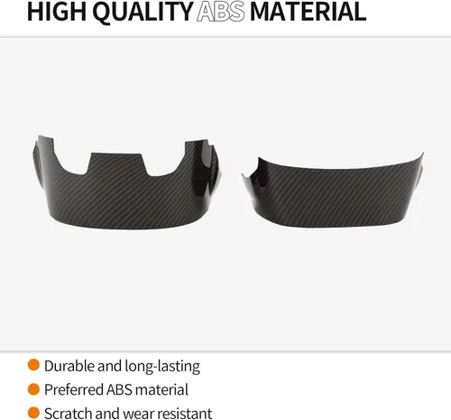 Vista 4 de RT-TCZ para Chrysler 300C 2015+ para Volante Challenger Recorte de salpicadero para Dodge Challenger 2015+ Cargador 2011+ Durango 2014+ Accesorios