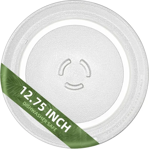 Vista 8 de Placa giratoria de microondas de 9.6 pulgadas compatible con GE WB49X10134, placa de vidrio de repuesto para microondas de 9 5/8 pulgadas para LG