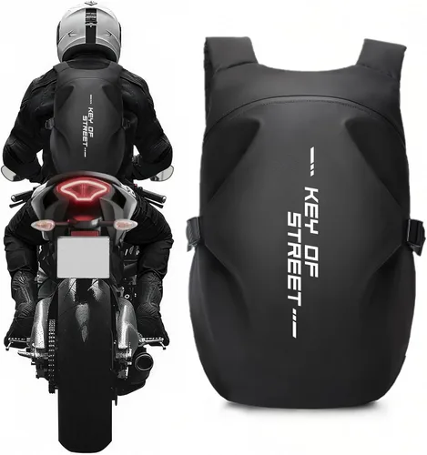 Vista 21 de Mochila de motocicleta,Mochila de casco resistente al agua para hombres,Accesorios de motocicleta,Mochila de viaje