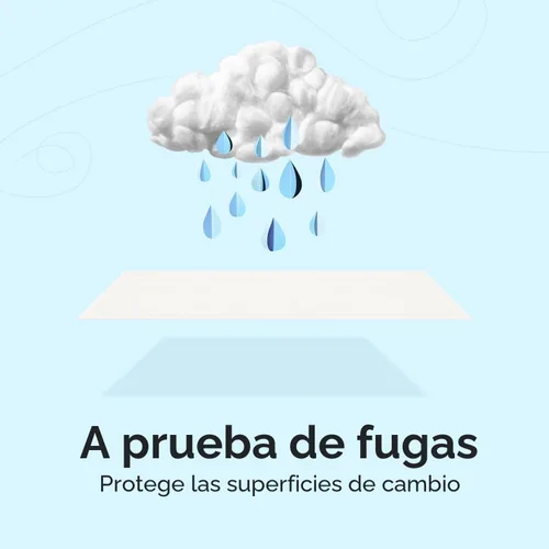 Vista 3 de Peekapoo - Los cambiadores originales desechables para bebé – 50 unidades Super suaves, impermeables, ultraabsorbentes Portátiles, aptos