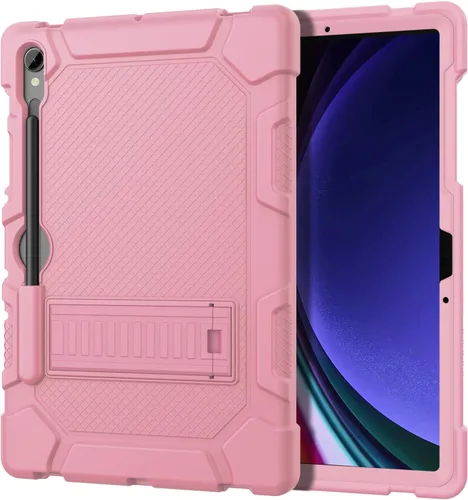 Vista 13 de Funda para Samsung Galaxy Tab S10 Lite/ S10 FE/ S9 FE 5G 10.9 Pulgadas/Galaxy Tab S9 11 Pulgadas 2023, Funda Protectora a Prueba de Golpes con Verde