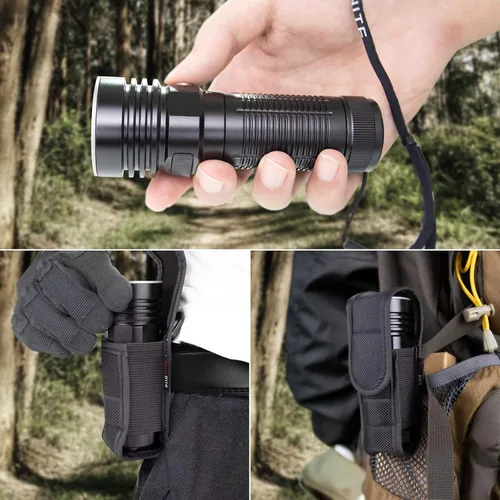 Vista 4 de ThruNite Paquete de 2 linternas EDC, TC20 V2 blanco frío y catapulta V6 linterna de largo alcance blanco frío linterna pequeña