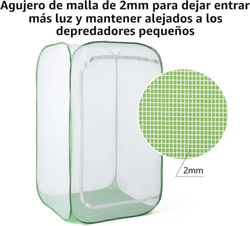 Vista 4 de 23.6" Cubierta de Malla para Plantas al Aire Libre, Cobertura de Plantas para Protección contra Plagas, Aves y Protección contra Insectos