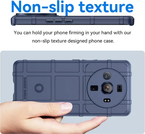 Vista 4 de Funda delgada para Xiaomi 12S Ultra, resistente funda protectora con grado militar a prueba de golpes, probada contra caídas y cubierta protectora