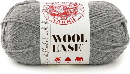 Vista 31 de Lion Brand Yarn Wool-Ease Yarn, Hilo de peso medio (Worsted-Weight) para tejer y hacer ganchillo, 1 paquete, Antler