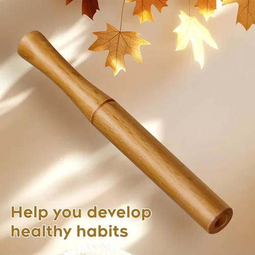 Vista 2 de STAY STOKED" Inhalador de madera mejorado con extractos de múltiples extractos de hierbas, mejora la respiración y el refrescante de aire oral