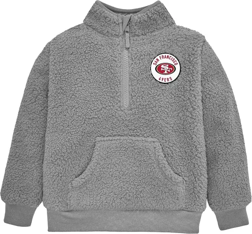 Gerber NFL - Sudadera unisex para bebé con logotipo de equipo de la NFL, estilo cuello bobo, de vellón sherpa