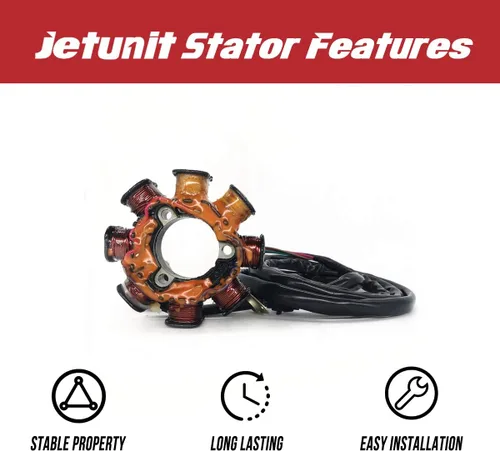 Vista 3 de Estator para Kawasaki Jet-Ski STS/750SS/750STX/Super Sport XI 1995 1996 1997 1998 21003-3733