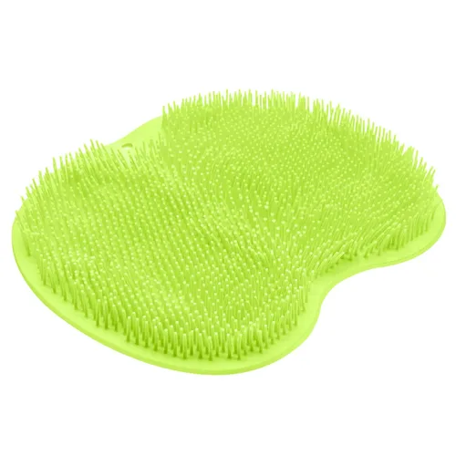 Vista 11 de Tapete de Limpieza de Pies para Ducha, Lavador de Espalda, Almohadilla de Baño Exfoliante para la Espalda, Montaje en Pared, Copas Antideslizantes