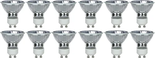 Vista 11 de Sunlite Bombilla halógena 40712 MR16, 35 vatios, inundación de 38°, 120 voltios, vida útil de 2000 horas, regulable, base GU10, protector