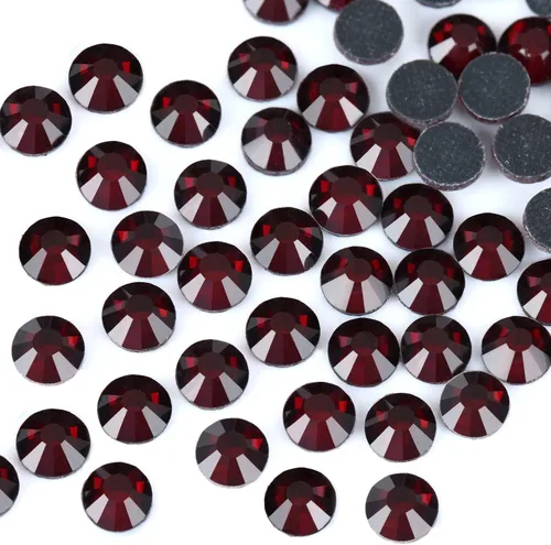 Vista 68 de 1440 piezas de diamantes de imitación termoadhesivos SS20 color púrpura2 con parte posterior plana, gemas de cristal de vidrio para ropa, camisas