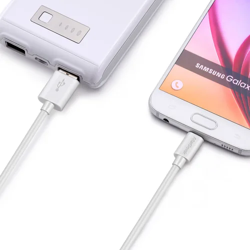 Vista 3 de MaGeek Cable USB 3.0 a USB C, (1 pie) USB Type-C 3.1 Gen.1 Cable de datos de alta velocidad para Galaxy S20, S10, S9, S8, MacBook, Nintendo Switch