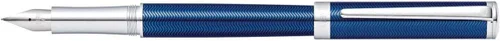 Vista 17 de Sheaffer Bolígrafo de fibra de carbono Intensity con tapa cromada y ribete