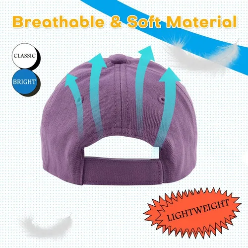 Vista 65 de Peecabe Gorra de béisbol para niños pequeños, unisex, de algodón, ajustable, para bebés, niños, gorra de béisbol para niñas de 1 a 5 años