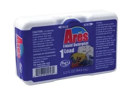 Ares Detergente líquido azul HE - 3.2 fl.oz. - Coin Vend