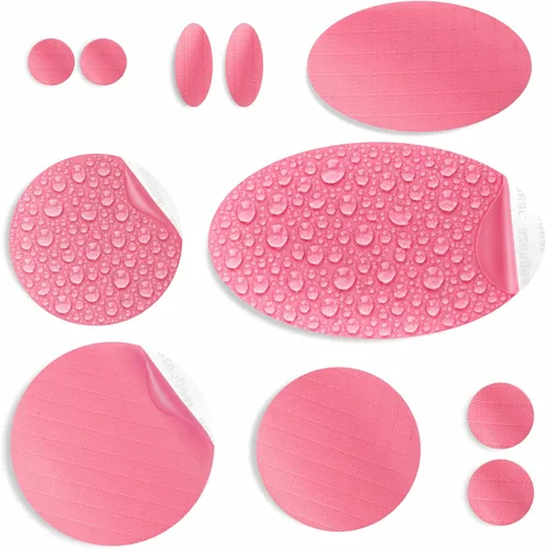 Vista 10 de aZengear Parches de reparación para chaquetas, tienda de campaña, puntera de zapatos, colchón de aire, inflables, equipo de PVC, impermeable