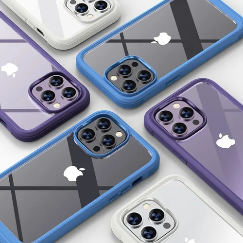 Vista 8 de DIACLARA - Funda transparente compatible con iPhone XR 6.1 pulgadas 2018