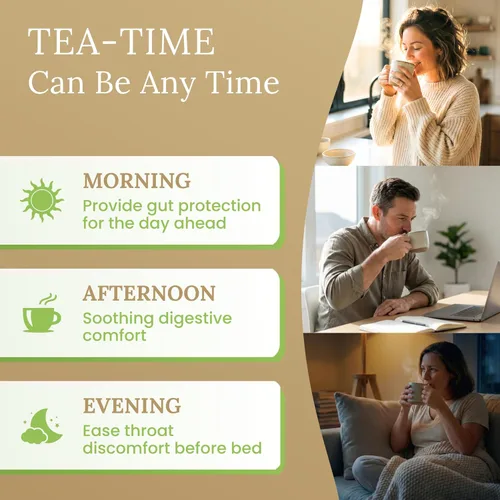 Vista 6 de Palm Beach Medicinal Herbs Té de olmo resbaladizo – Corteza de olmo resbaladiza para apoyo de garganta, digestivo y bienestar – Sin cafeína – Sin