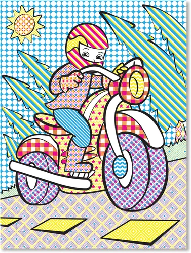 Vista 5 de Melissa & Doug, libro para pintar My First Paint with Water, 4 estilos a elección, talla única , Vehículos