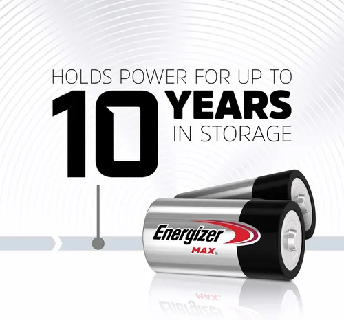 Vista 7 de Energizer Baterías MAX C (paquete de 2), pilas alcalinas C