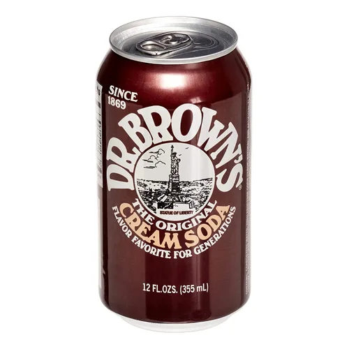 Vista 6 de Dr. Browns Soda (paquete de 18): 6 cerezas negras, 6 cervezas de raíz, 6 latas de soda de crema de 12 onzas