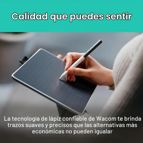 Vista 6 de Wacom One 14, tableta de dibujo con pantalla y bolígrafo laminados IPS Full HD