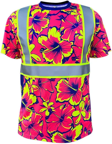 Vista 18 de SafetyShirtz Camisetas gráficas y de manga larga ANSI Clase 2 y 3 para hombre SS360