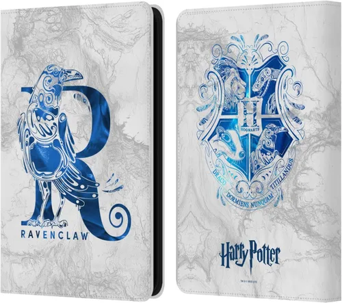 Vista 9 de Head Case Designs Funda de piel con licencia oficial de Harry Potter Gryffindor Aguamenti Deathly Hallows IX compatible con Kindle Paperwhite 1/2/3