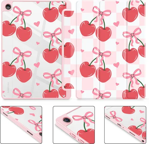Vista 6 de Mektron Funda para Samsung Galaxy Tab A9+/A9 Plus de 11 pulgadas modelo 2024 (SM-X210/X216/X218) con soporte para S Pen, cubierta delgada