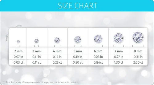 Vista 6 de 10k White Gold Basket Round CZ Cubic Zirconia Solitaire Children Stud Screwback Baby Girls Earrings