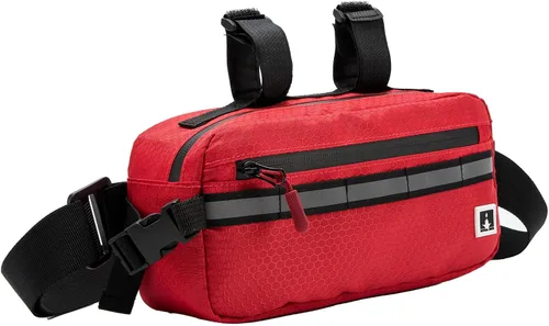 Vista 8 de ROYALFAIR Bolsa impermeable para manillar para bicicletas de niños, bolso cruzado convertible (negro)