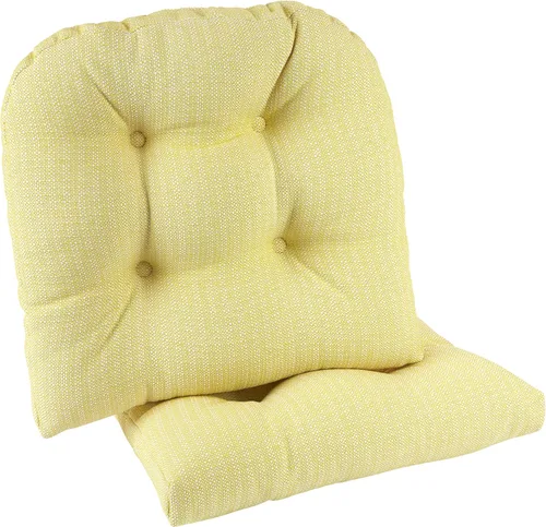 Vista 34 de Klear Vu Gripper - Cojines sobrerellenos antideslizantes universales para silla de comedor para decoración de cocina o uso en la oficina