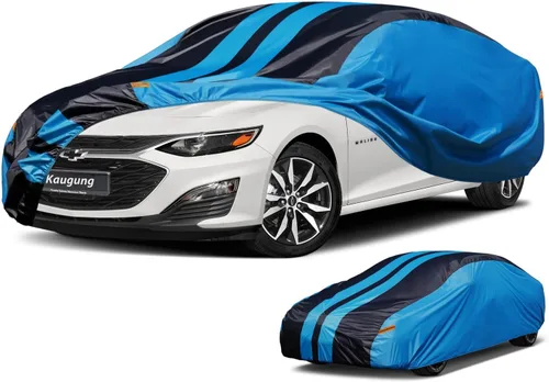 Vista 52 de Kaugung - Funda para auto impermeable de ajuste personalizado para Ford Mustang (1993-2025), cubierta exterior completa para automóviles, ligera