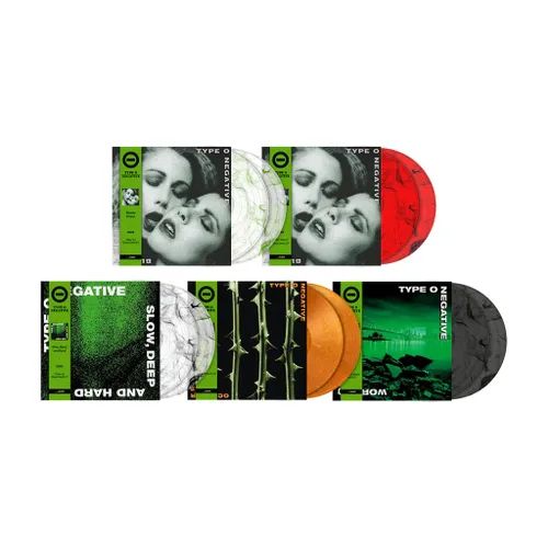 Type O Negative - Exclusive Collectors Box Set Swirl Colored Vinyl 10LP